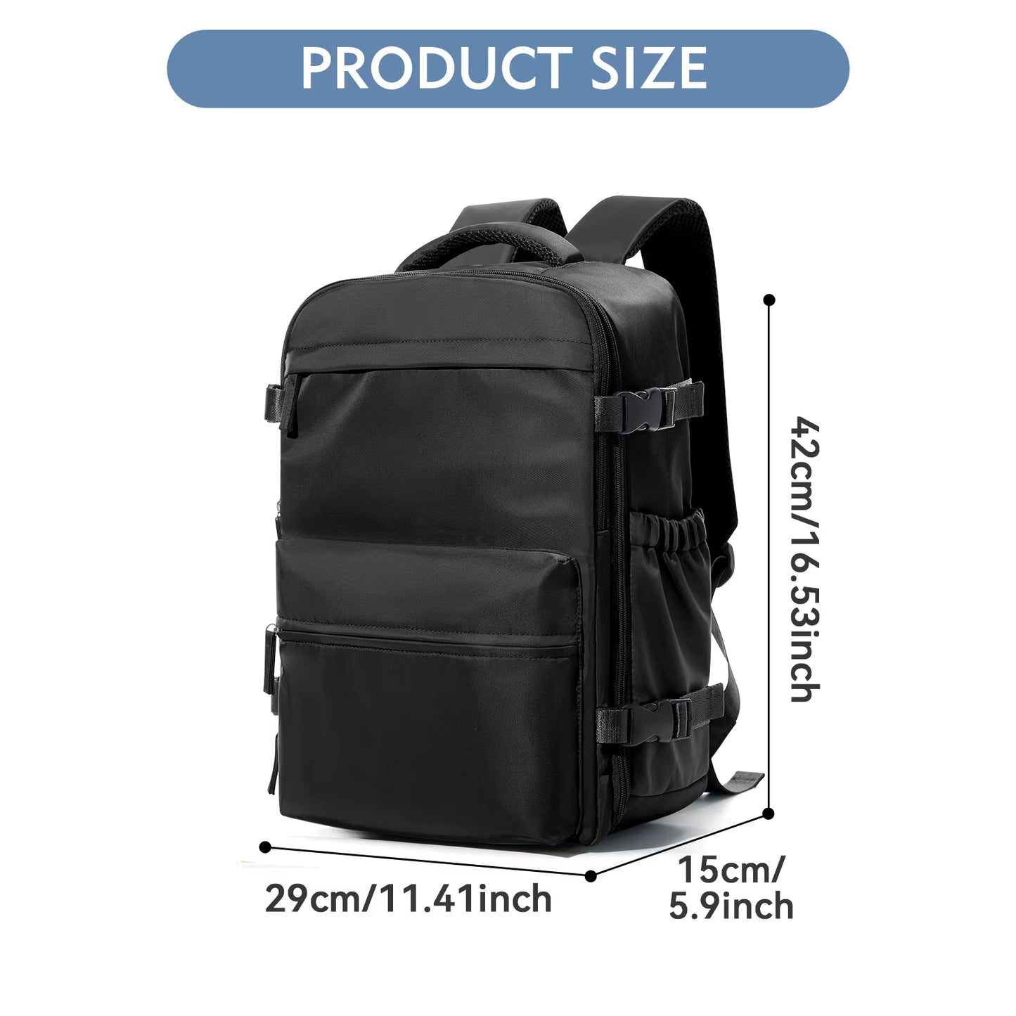 Discover the Vacuum Backpack Travel Bag – Your Ultimate Companion for Business, School, and Adventure – Spacious, Versatile, and Unisex!