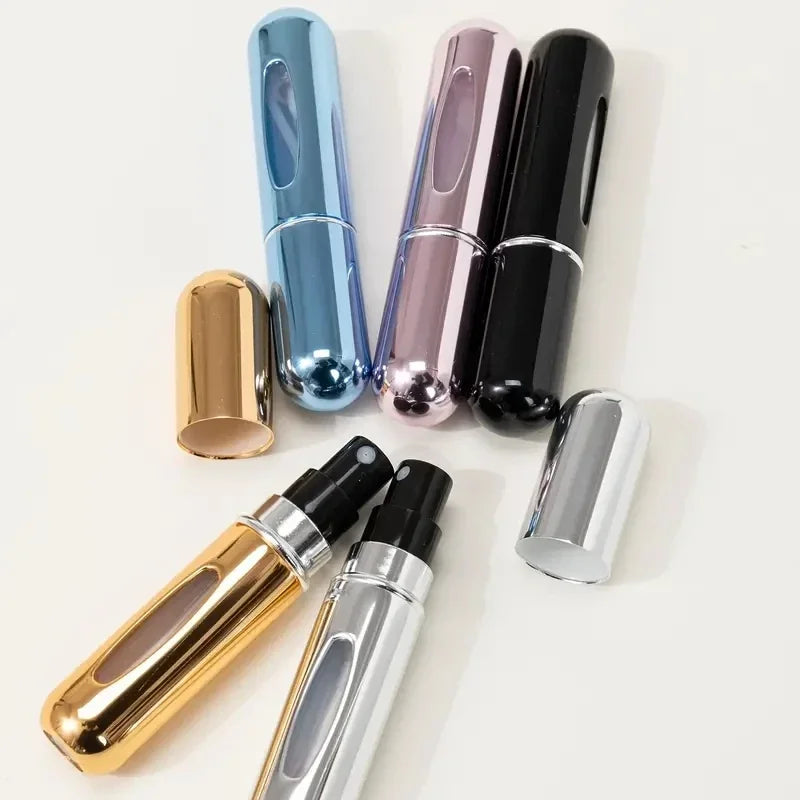 5ml Portable Perfume Refillable Bottle - Ideal for Travel and Cosmetic Use