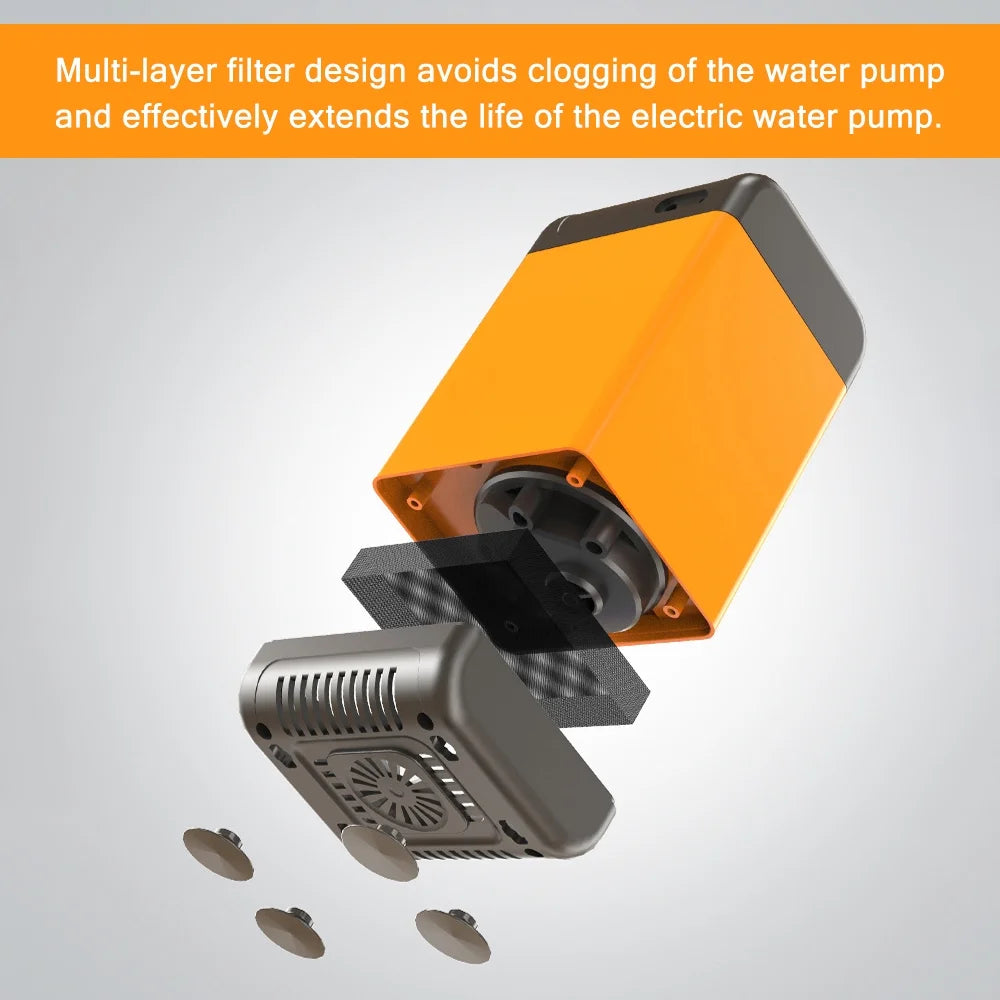 Premium Electric Rechargeable Portable Camping Shower for Outdoor Adventures, Hiking, and Travel