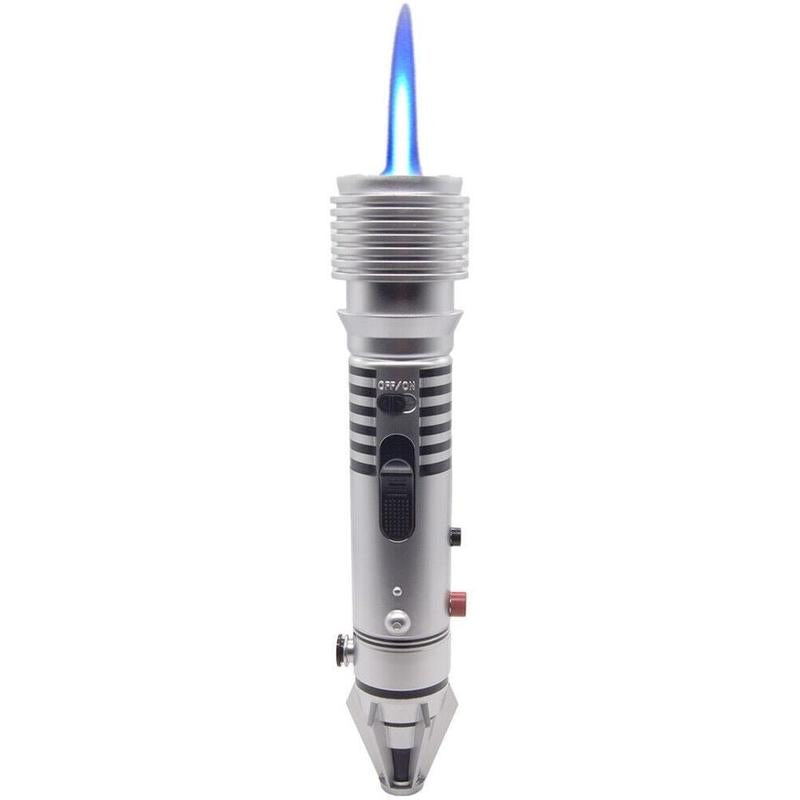 The Ultimate Lightsaber Gift Torch Lighter - Perfect for Dads, Husbands, and Boyfriends with Adjustable Flame!