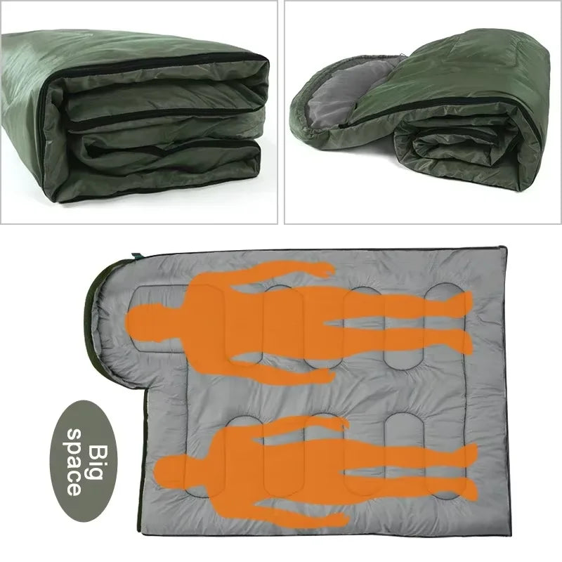 Stay Cozy This Winter with Our Ultralight Waterproof Camping Sleeping Bag - Perfect for Outdoor Adventures!