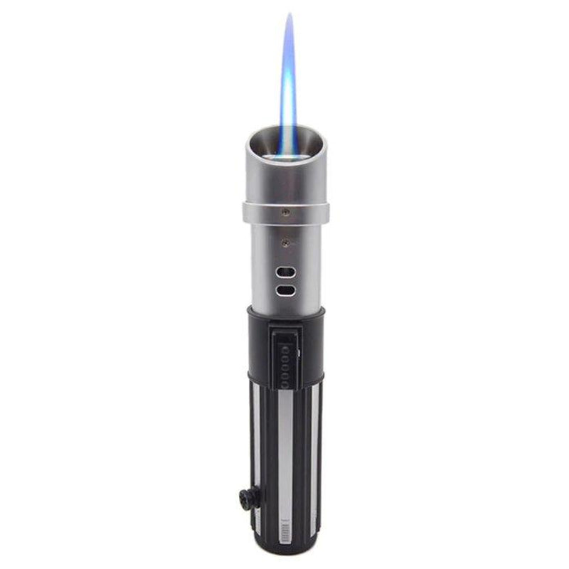 The Ultimate Lightsaber Gift Torch Lighter - Perfect for Dads, Husbands, and Boyfriends with Adjustable Flame!