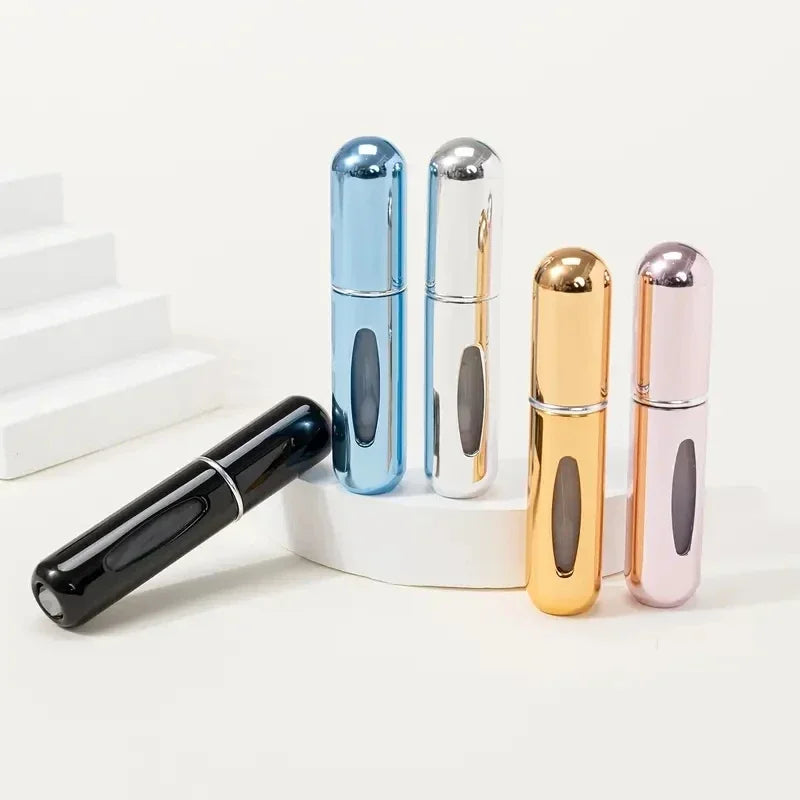 5ml Portable Perfume Refillable Bottle - Ideal for Travel and Cosmetic Use