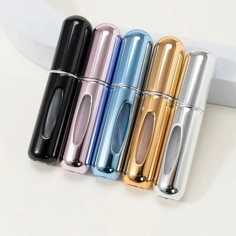 5ml Portable Perfume Refillable Bottle - Ideal for Travel and Cosmetic Use