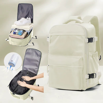 Discover the Vacuum Backpack Travel Bag – Your Ultimate Companion for Business, School, and Adventure – Spacious, Versatile, and Unisex!