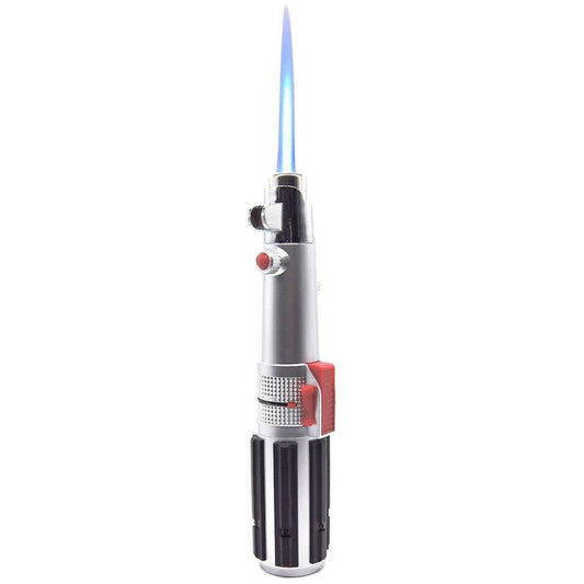 The Ultimate Lightsaber Gift Torch Lighter - Perfect for Dads, Husbands, and Boyfriends with Adjustable Flame!