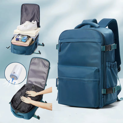 Discover the Vacuum Backpack Travel Bag – Your Ultimate Companion for Business, School, and Adventure – Spacious, Versatile, and Unisex!