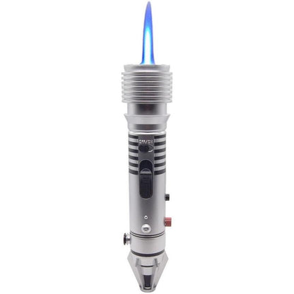 The Ultimate Lightsaber Gift Torch Lighter - Perfect for Dads, Husbands, and Boyfriends with Adjustable Flame!