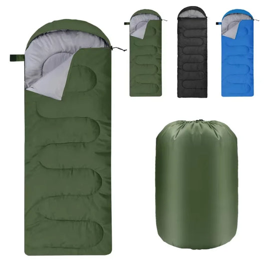 Stay Cozy This Winter with Our Ultralight Waterproof Camping Sleeping Bag - Perfect for Outdoor Adventures!