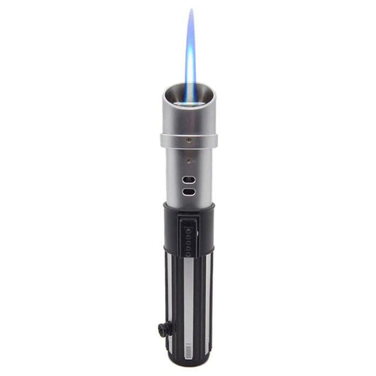 The Ultimate Lightsaber Gift Torch Lighter - Perfect for Dads, Husbands, and Boyfriends with Adjustable Flame!